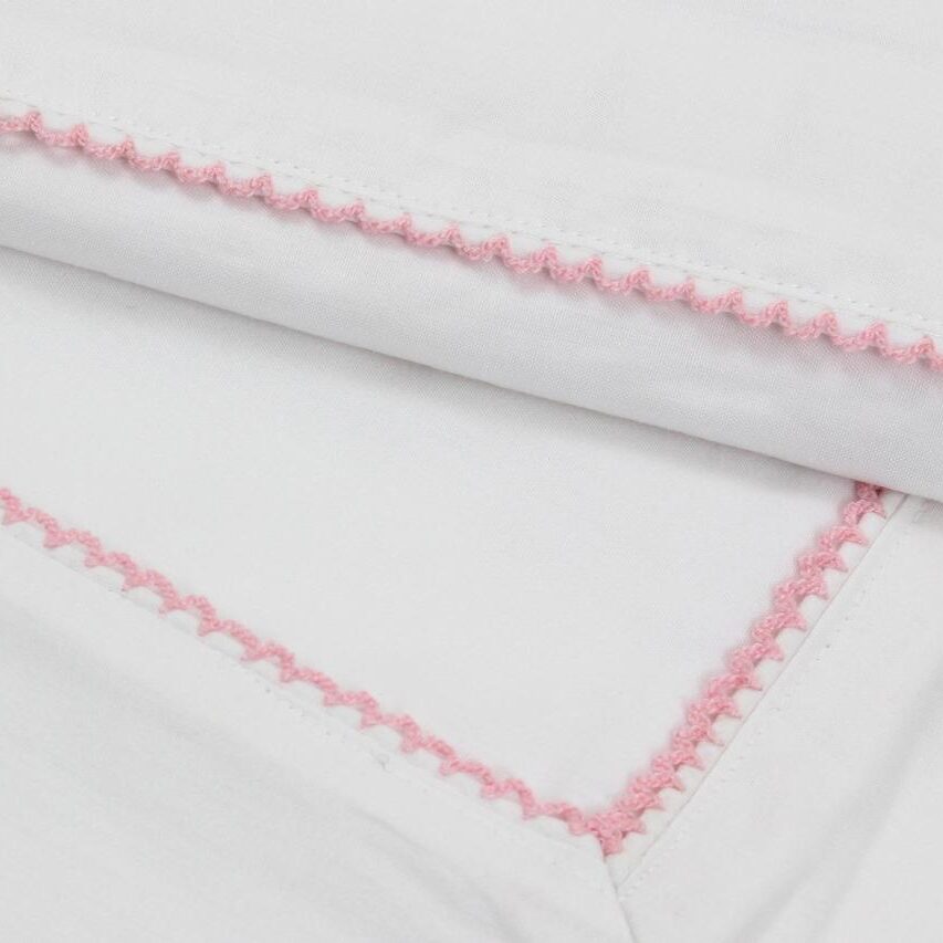 Close up pink baqueta